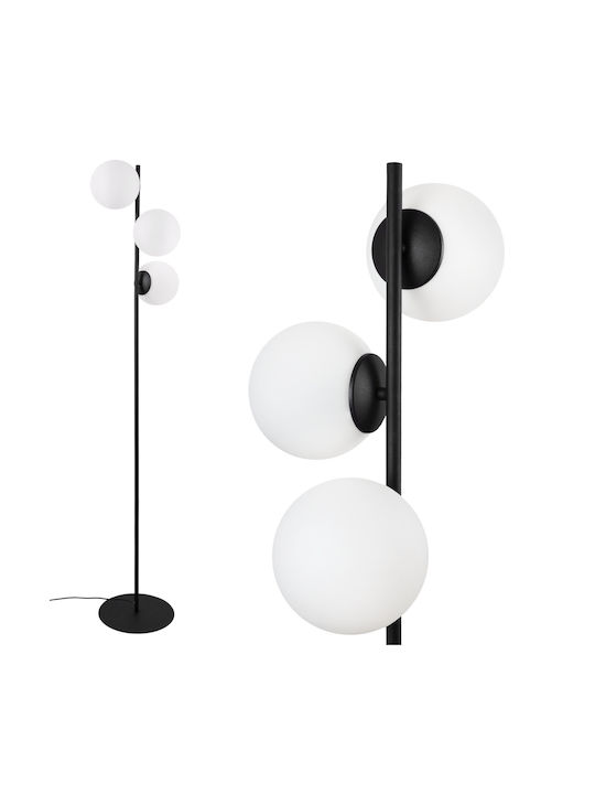 Light Home Лампа за под Черен