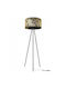 Light Home Lampa de podea Î145cm. cu Soclu pentru Bec E27 Alb