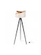 Light Home Φωτιστικό Δαπέδου με Ντουί για Λαμπτήρα E27 Μαύρο
