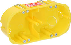 Flush-mounted Box P T Pk-2x60 Drywall Plate Screws Self-extinguishing Halogen-free Yellow Onnline