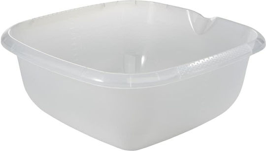 Keeeper Μπωλ Σερβιρίσματος Τετράγωνο Διάφανο 34x34εκ.