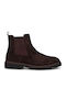 Suede Brown Chelsea Boots