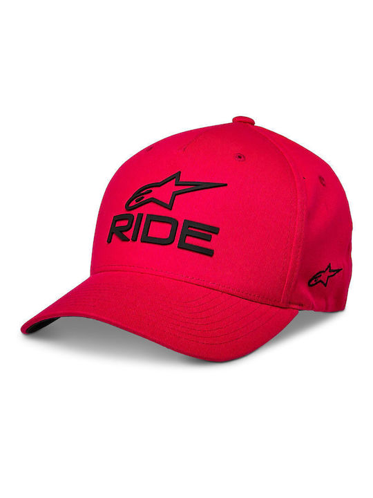 Капела Alpinestars Ride Sonic Curved Bill Червено Черно