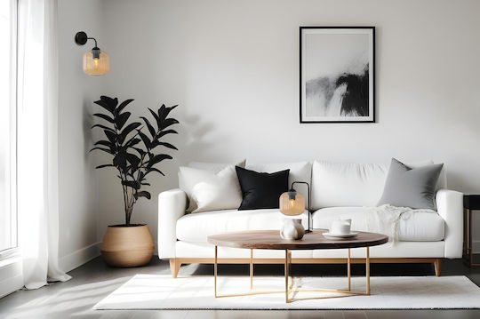 Light Home Πορτατίφ για Ντουί E27 με Μαύρο Καπέλο και Βάση