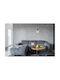 Light Home Holz Tischlampe für Fassung E27 mit Schwarz Schirm und Basis