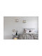 Light Home Metall Tischlampe für Fassung E27 mit Weiß Schirm und Basis