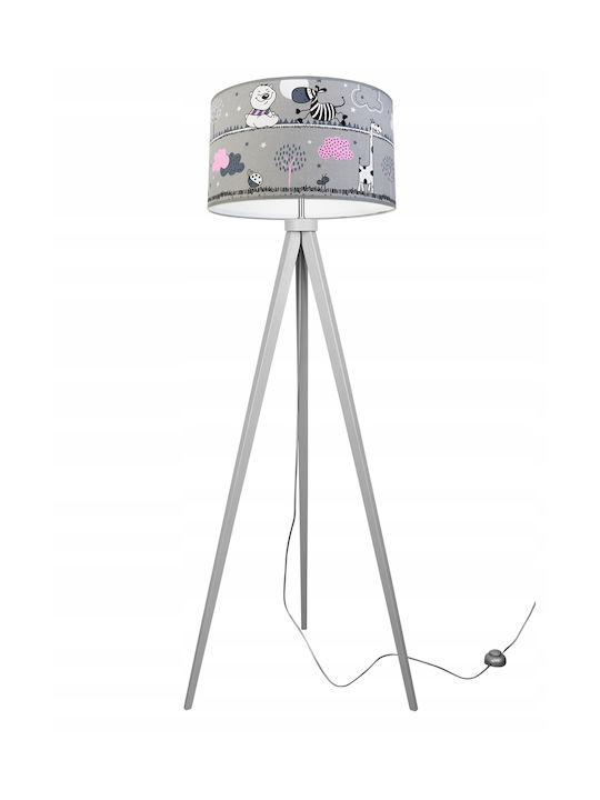 Light Home Led Kids Decorative Lamp White 55εκ.