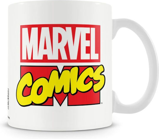 Marvel Чаша Керамично Бяла Marvel Чаша Керамично Бяла