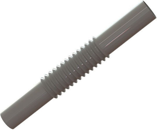 Conector Ondulat Pentru Instalarea Conductelor Electrice Fi-16 Gri Pachet 100 Buc Onnline