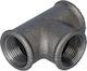 3/4" Black Screw Tee B1 Nr25 Nr130