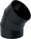 Segmented Elbow Pehd 250/45 Black Color Hdpe Sewage
