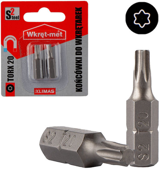 Screwdriver Bit Type Torx-20 S2