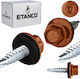 Gto2 Z14 Farmer Screws 4.8x20mm Ral 8004