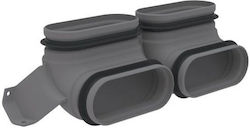 Double Elbow Ck 300 V 90° Double Elbow Ck 300 V 90°