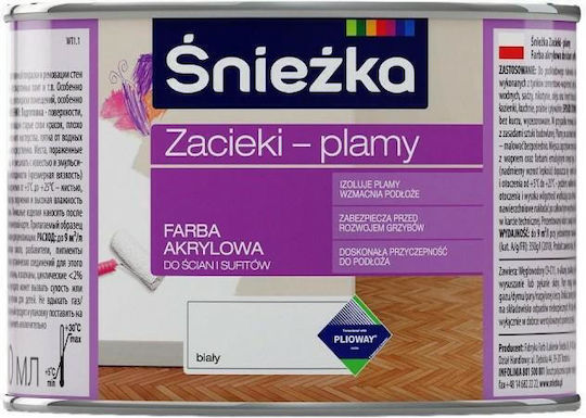 Śnieżka Flecken Tropfen Acrylfarbe Wände Decken 0.4l
