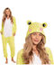 Pijama Onesie De Iarnă Pentru Femei Verde