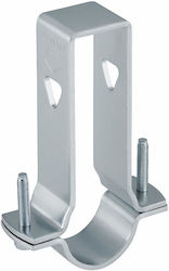 40mm Adjustable Pipe Clamp Zinc-plated Steel Pluvia