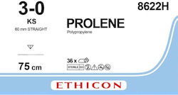 Ethicon Prolene Nicht Auflösbar 3/0 60mm 75cm 8...