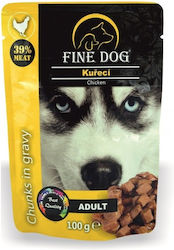 Fine Dog Υγρή Τροφή 100gr Fine Dog Υγρή Τροφή 100gr