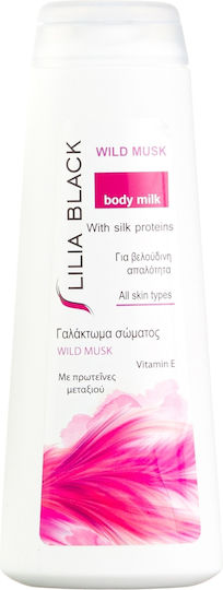 Lilia Black Wild Musk Ενυδατικό Γαλάκτωμα Σώματος 250ml