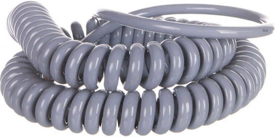 Lapp Group Spiral Telephone Cable RJ11 6P4C Gray (70002722)