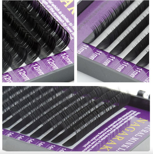 Black Lashes Nagaraku 0.05c 11mm 16 Lines