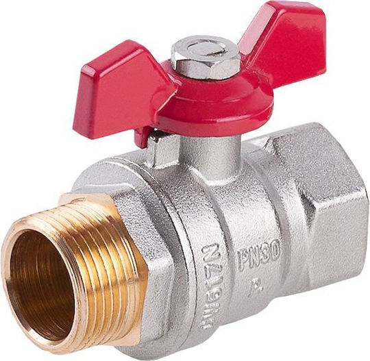 Ball Valve Butterfly N W Kros Dn15 +