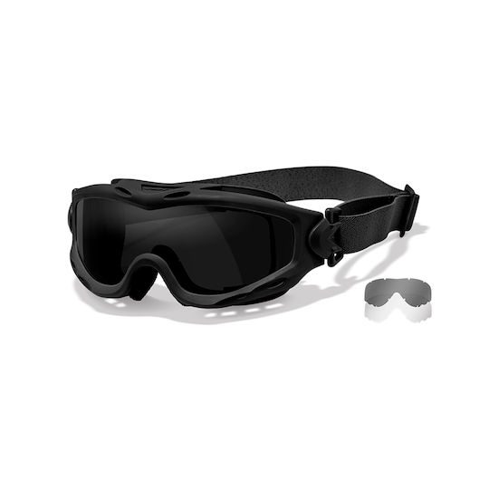 Wiley X Shooting Glasses Set of 2 Lenses with Anti-Glare Protection Black