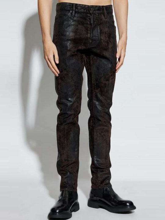 Men's Jeans Pants Coffee