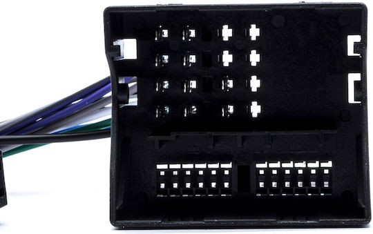 Quadlock-iso Radio Adapter Connector Audi Skoda Seat Vw