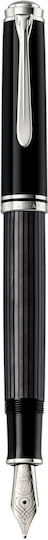 Pelikan M805 Stresemann Писалка Зеленa с Червено Мастило