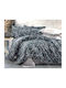 MayHome Set Cearșafuri Single cu Elastic 100x200+25cm. Geometric 3buc