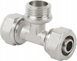 Pex Tee Fiting 25x3/4x25 Gz Pex Tee Fiting 25x3/4x25 Gz