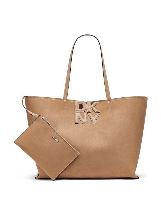 DKNY Women's Bag Tote Handbag Beige