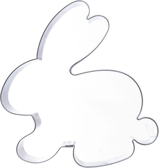 Steel Bunny Cookie Cutter 10 Cm