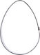 Steel Egg Cookie Cutter 5.5 Cm