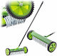 Kadax Scarifier Manual One-Sided On Wheels Lawns 140 X 48 Cm Green