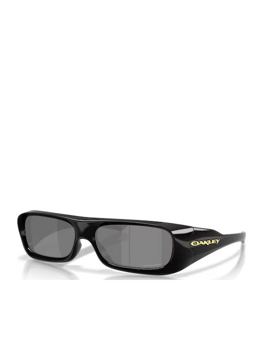Oakley Permian Men's Sunglasses with Black Plastic Frame and Black Lens