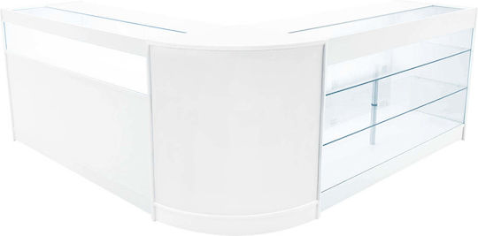Triton Led Shop Counter Set K1500 B1500 & Cm60 White