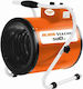 Ruris Vulcano 500 Електрически Нагревател 5000 W 48 Кв.м 411 Куб.м/ч