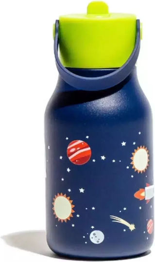 Lund Παιδικό Παγούρι Ανοξείδωτο με Καλαμάκι 400ml