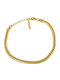 Βραχιόλι Ποδιού Ανοξείδωτο Ατσάλι Awear Jay Gold