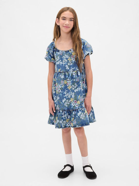 Kinderkleid Blumen Multi Floral