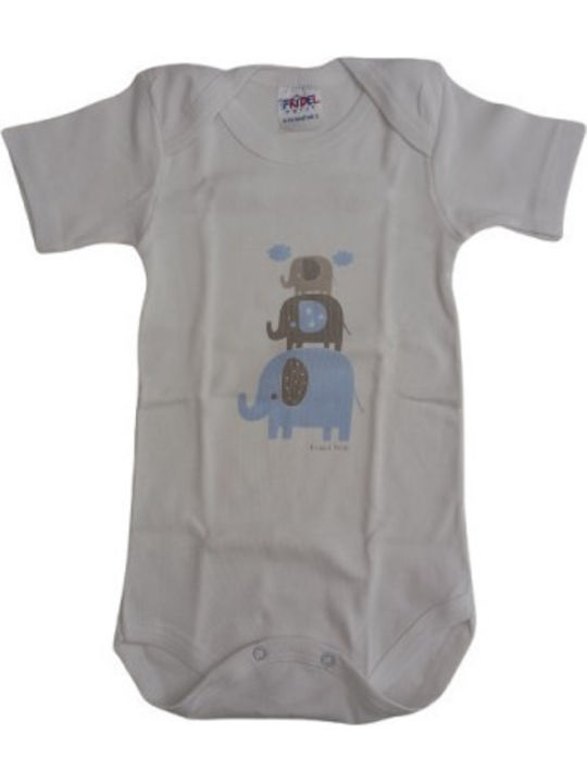 Fridel Petit Kurzärmelig White - Blue