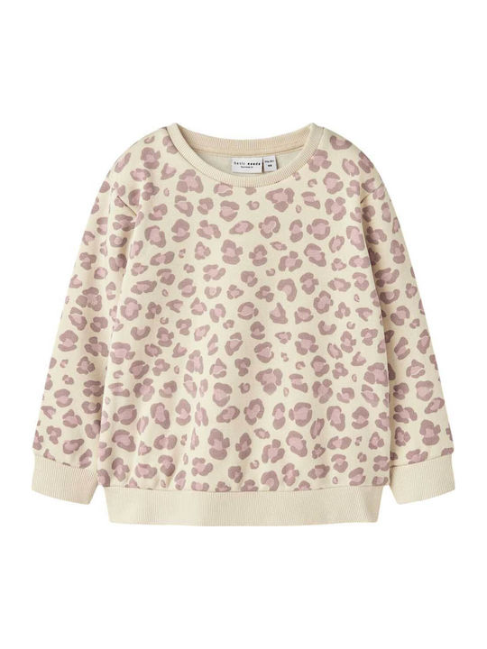 Name It Fleece Kids Sweatshirt Summer Sand
