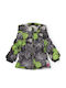 Kids' Coat with Hood Black