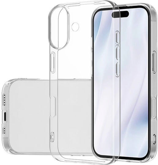Techwave Ultra Slim Back Cover Σιλικόνης 0.5mm Διάφανο (iPhone 17)