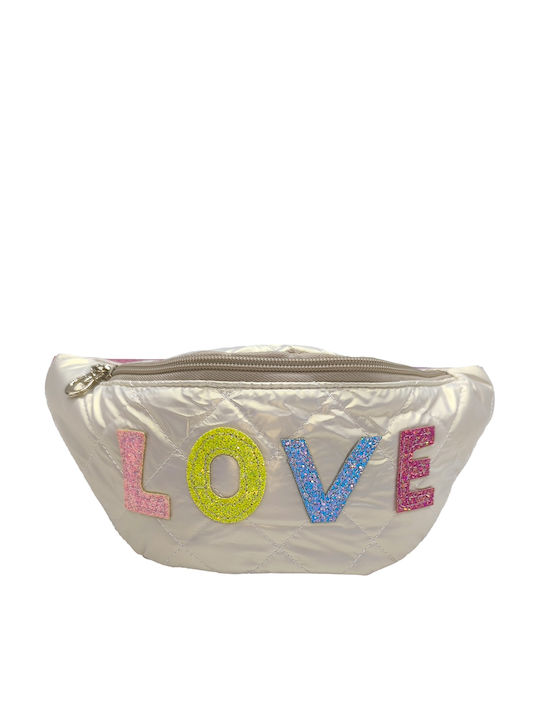 Gift-Me Kids Waist Bag White 26cmx13cmx7cmcm