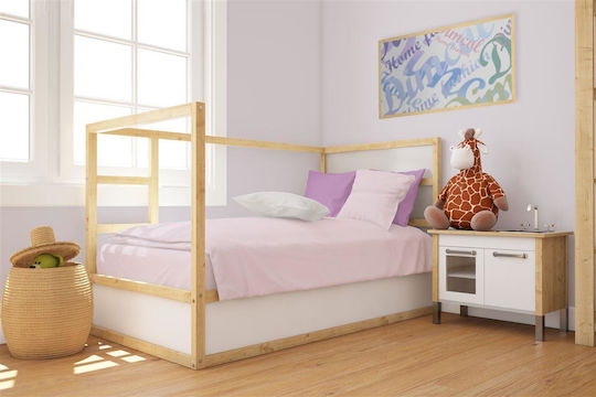 Dimcol Lila Kinderbettdecken 120x160cm 31121121006