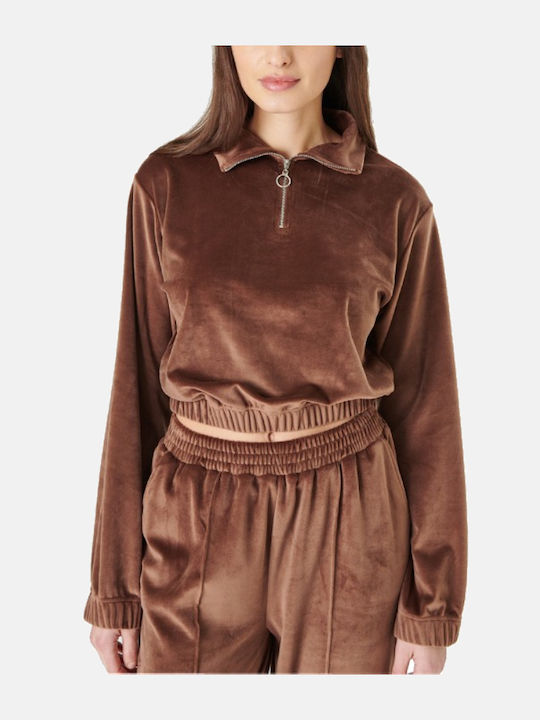 24 Colours Women's Blouse Brown